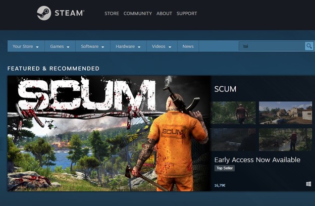 VIDEO: Hrvatska igra SCUM najprodavanija na Steamu