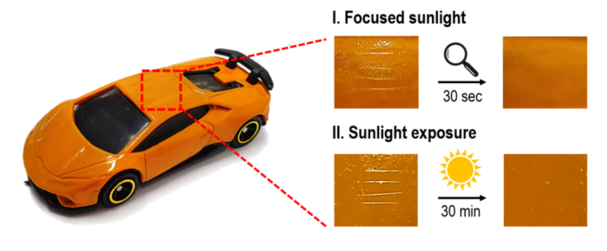 Low-Res_A photograph of the model car surface before and after self-healing.png Low-Res_A photograph of the model car surface before and after self-healing.png