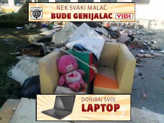 Još samo 2 laptopa nedostaju za učenike Gunje