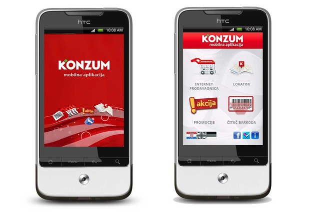 Konzumova aplikacija za Android čita barkodove Konzumova aplikacija za Android čita barkodove