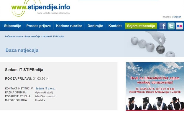 Osvojite stipendiju za studiranje na FER-u ili FOI-u Osvojite stipendiju za studiranje na FER-u ili FOI-u