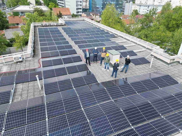 Solarna elektrana i baterijski spremnik na FER-u Solarna elektrana i baterijski spremnik na FER-u