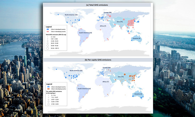 52 posto urbanih emisija CO2 dolazi iz samo 25 gradova
