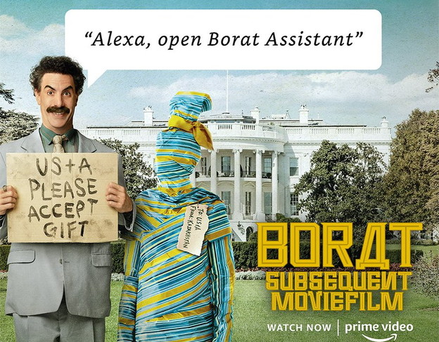 Alexa vas sad savjetuje Boratovim glasom Alexa vas sad savjetuje Boratovim glasom
