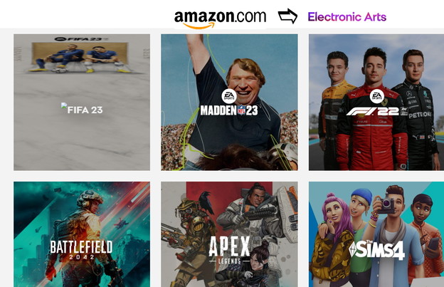 Amazon želi kupiti EA