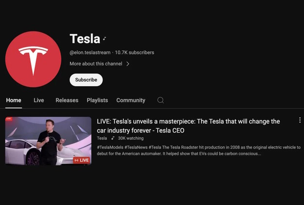 Deepfake Muska na YouTubeu koristi se za krađu kriptovaluta Deepfake Muska na YouTubeu koristi se za krađu kriptovaluta