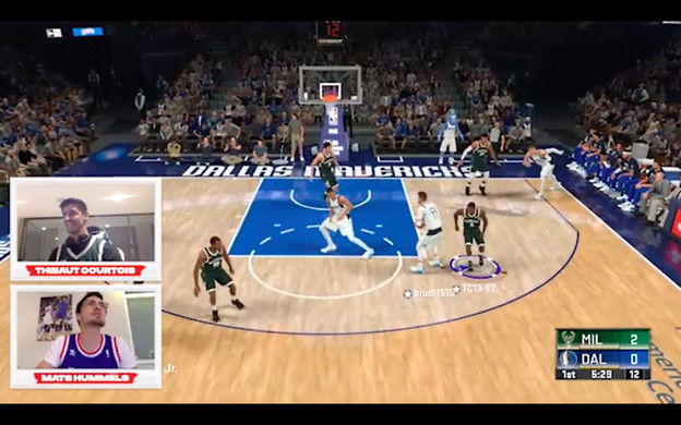 Golman Reala igra NBA 2K20 s različitim gostima Golman Reala igra NBA 2K20 s različitim gostima