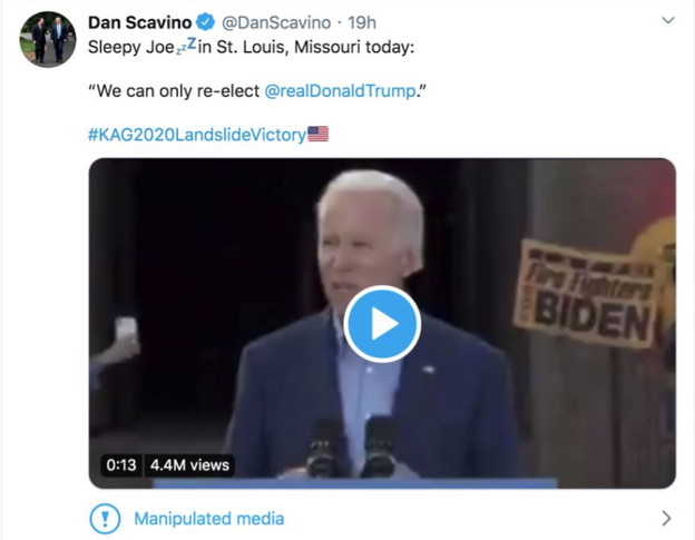 Twitter Trumpov retweetani video proglasio manipuliranim