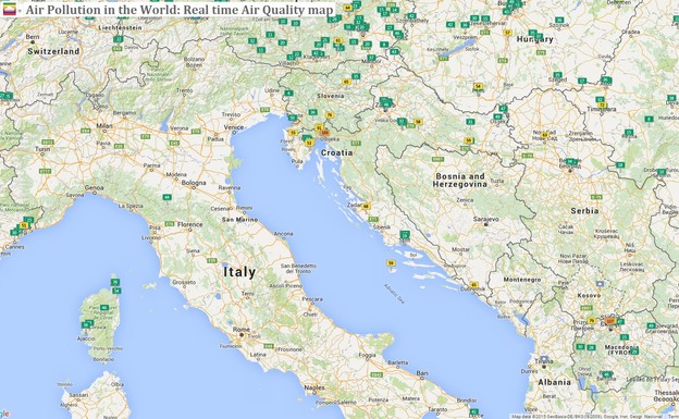 Urinj ima najzagađeniji zrak u Hrvatskoj