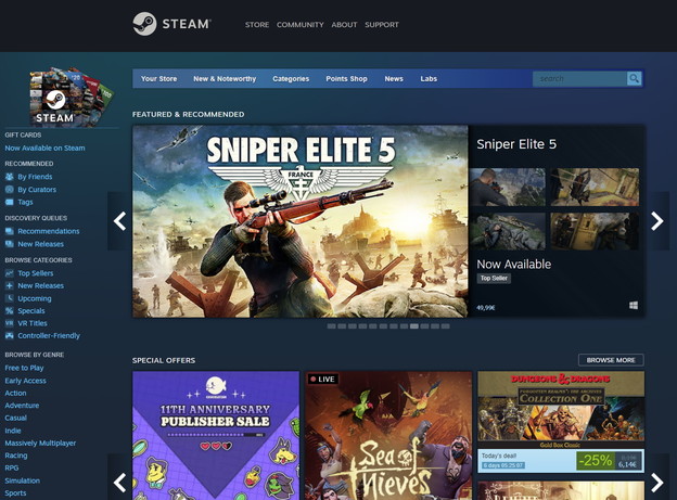 Windows 11 na Steamu daleko iza Windowsa 10