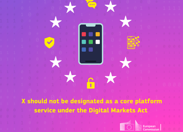 X mreža nije bitna društvena platforma za EU X mreža nije bitna društvena platforma za EU
