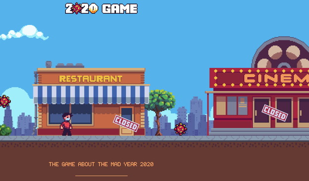 2020 Game je igra o ludoj godini 2020 Game je igra o ludoj godini