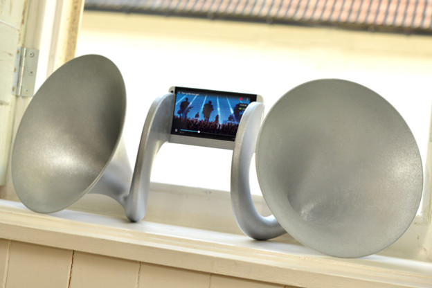3D printani zvučnici-trube za HTC One 3D printani zvučnici-trube za HTC One