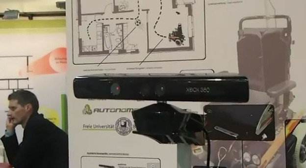 Autonomna invalidska kolica koriste Kinect Autonomna invalidska kolica koriste Kinect