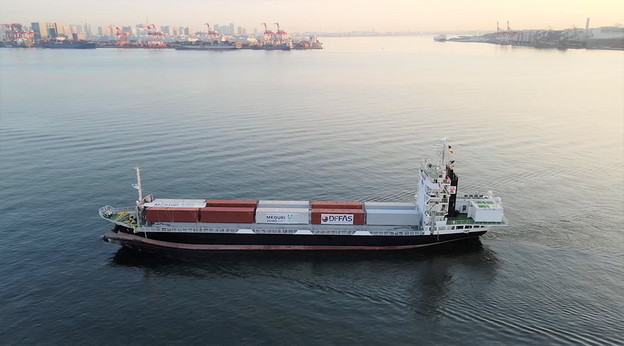 Autonomni kontejnerski brod prešao 790 km