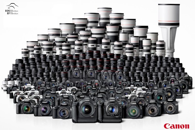Canon proizveo 50-milijunti EOS SLR fotoaparat Canon proizveo 50-milijunti EOS SLR fotoaparat