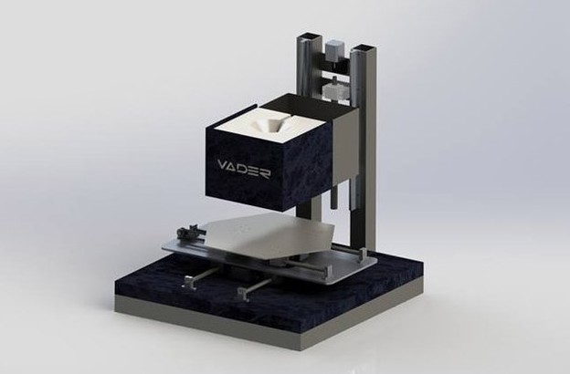 Desktop 3D printer radi s aluminijem Desktop 3D printer radi s aluminijem