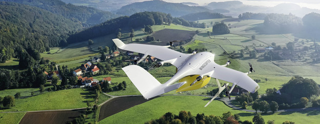 Dron dostavlja namirnice u udaljena područja u Njemačkoj Dron dostavlja namirnice u udaljena područja u Njemačkoj