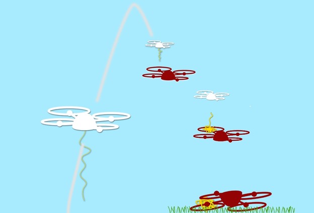 Drone presretač špijunskih droneova Drone presretač špijunskih droneova