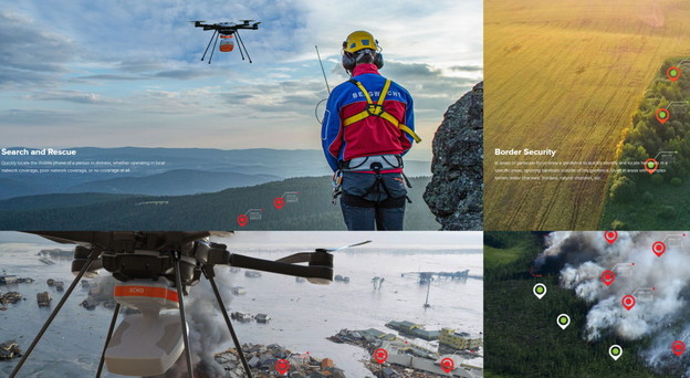 Echo SAR dronovi otkrivaju ljude zatrpane u lavini