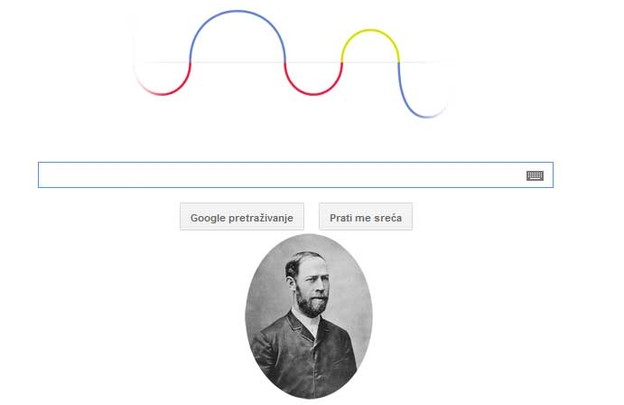 Google obilježava godišnjicu rođenja Heinricha Hertza Google obilježava godišnjicu rođenja Heinricha Hertza