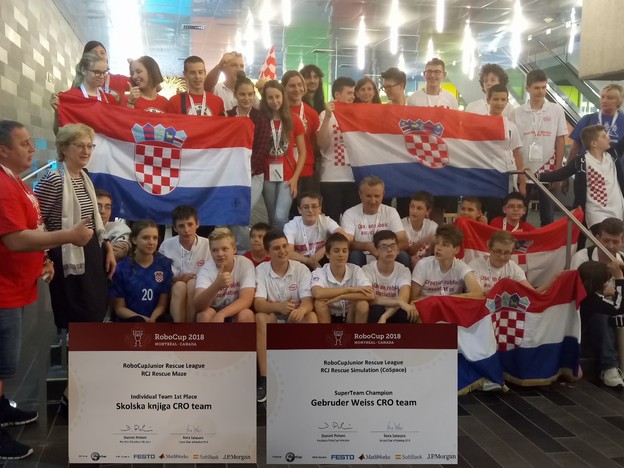 Hrvatski robotičari zabili dva komada u finalu Svjetskog