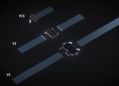 Novi Starlink sateliti za gigabitni internet