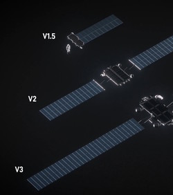 Novi Starlink sateliti za gigabitni internet