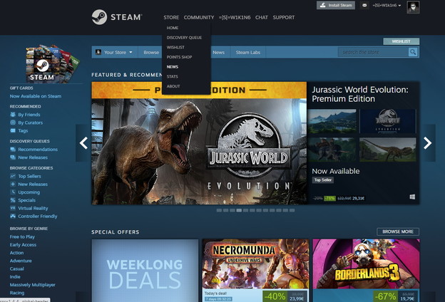Od sada u Steamu imate personalizirane vijesti Od sada u Steamu imate personalizirane vijesti