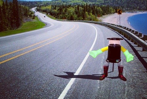 Robot autostoper kreće na put Kanadom