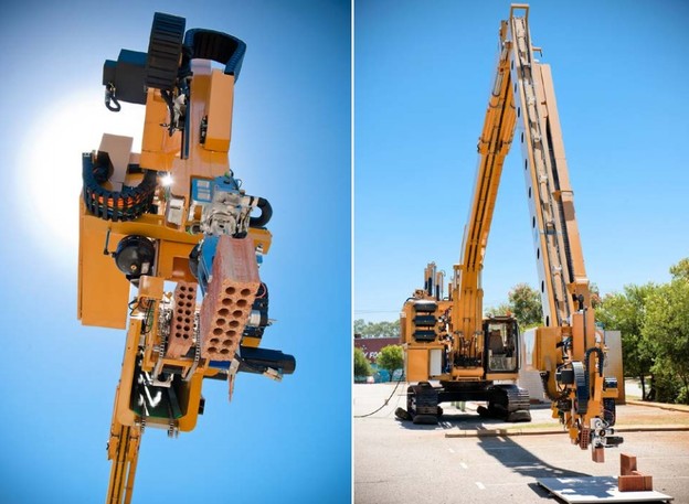 Robot gradi kuću od cigala za 2 dana Robot gradi kuću od cigala za 2 dana