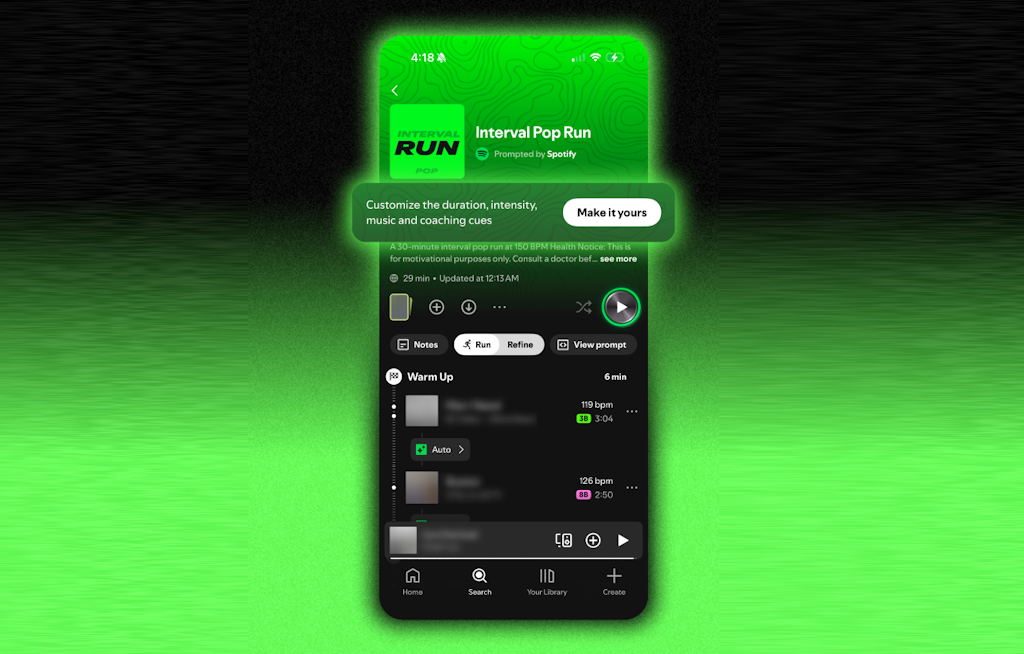 Running Mode spaja vaše trčanje s idealnom glazbom