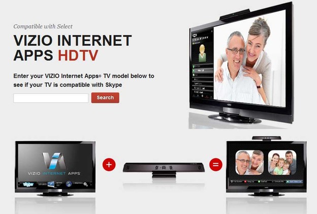 Skype videokonferencije na Vizio Internet Apps HDTV-ima Skype videokonferencije na Vizio Internet Apps HDTV-ima
