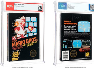 Super Mario Bros. igra prodana za 3 milijuna dolara