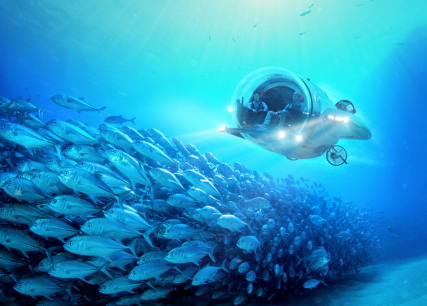 Super Sub podmornica je podvodni električni auto