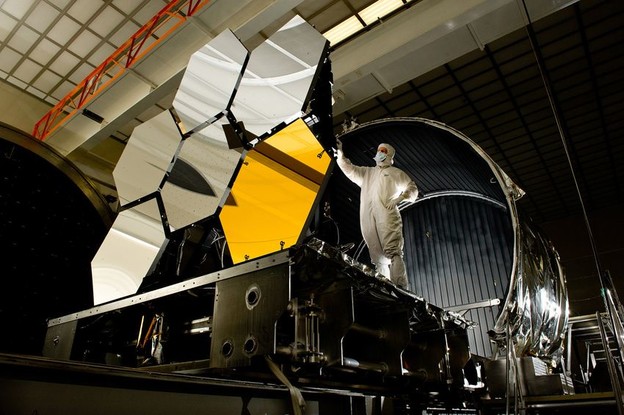 Kopanje berilija za potrebe JWST teleskopa
