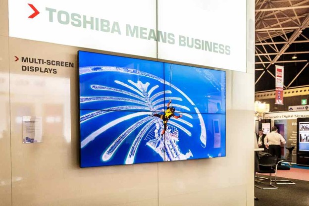 Toshiba predstavila nove ekrane za videozidove