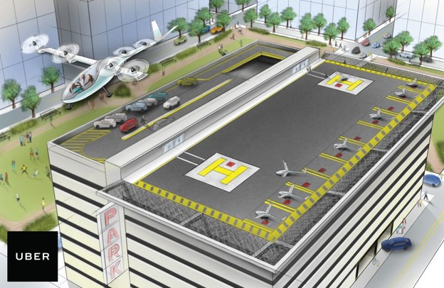 Uberovi leteći taksiji u prometu za tri godine Uberovi leteći taksiji u prometu za tri godine