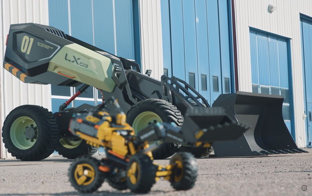 VIDEO: Autonomni utovarivač rađen po LEGO modelu VIDEO: Autonomni utovarivač rađen po LEGO modelu