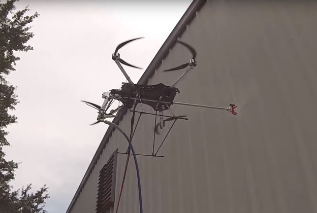 VIDEO: Dron za molerske radove VIDEO: Dron za molerske radove