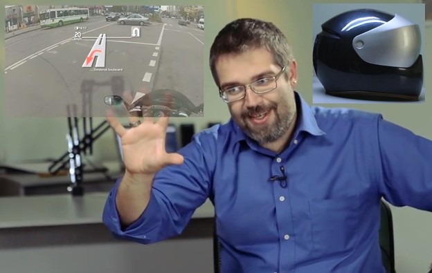 VIDEO: HUD u motociklističkom šljemu