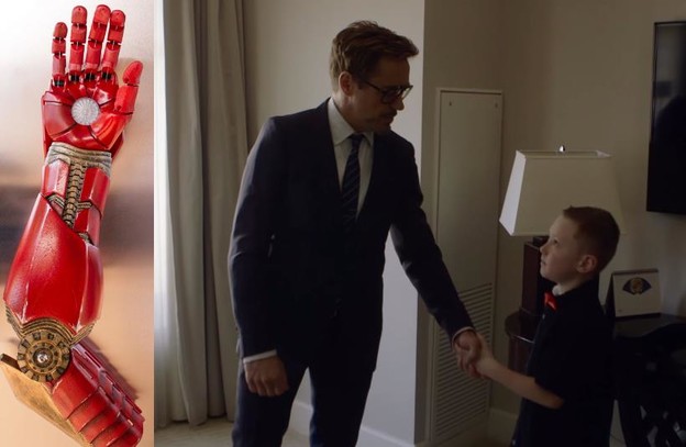 VIDEO: Iron Man dostavio bioničku ruku dječaku