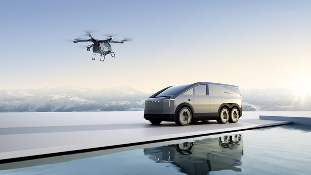 VIDEO: Modularni auto s integriranim helikopterom VIDEO: Modularni auto s integriranim helikopterom