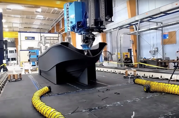 VIDEO: Najveći 3D printer za najveći 3D printani brod