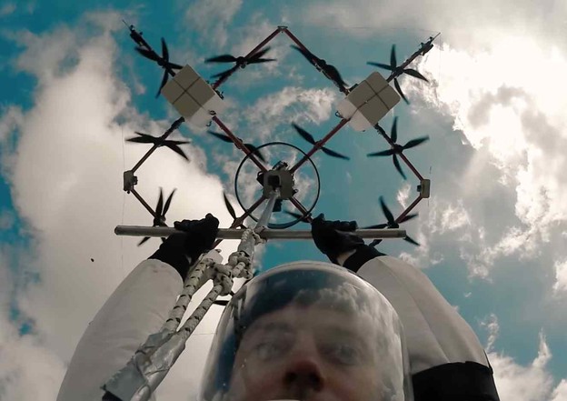 VIDEO: Pogledajte prvi skok padobranom s drona