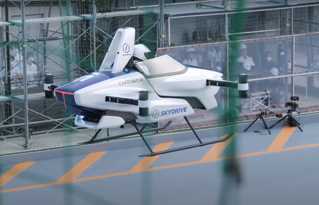 VIDEO: Poletio novi japanski leteći autodron