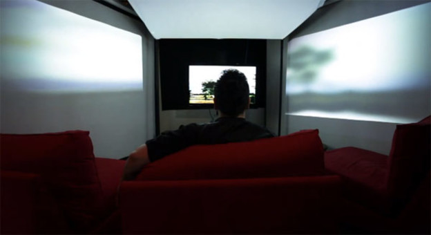 Video: Projekcije proširuju video perifernom vizijom Video: Projekcije proširuju video perifernom vizijom