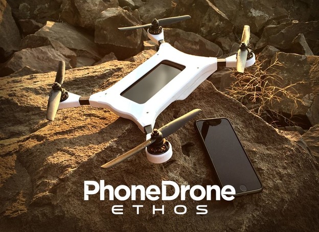 VIDEO: Quadcopter telefon