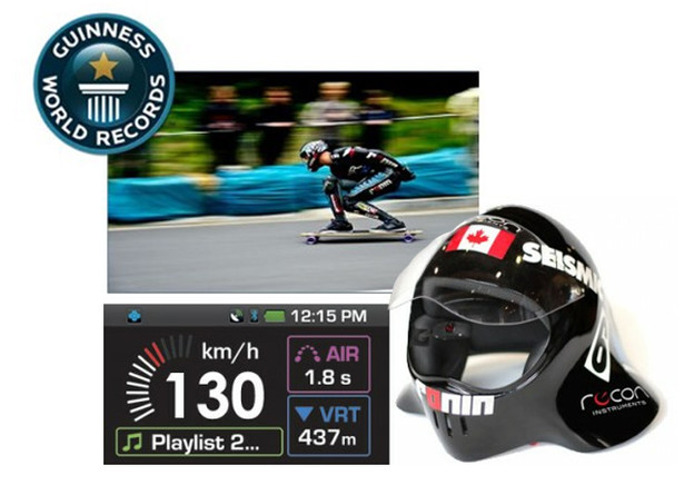 VIDEO: Rekordnih 130 km/h na skateboardu