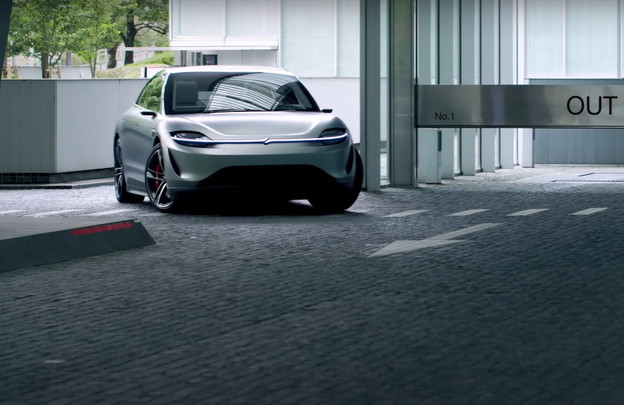 VIDEO: Sony testira električni auto na prometnicama